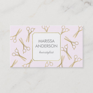 hairdresser business cards, hairstylist, makeup card