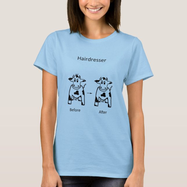 Hairdresser CaoflineT-Shirt T-Shirt (Front)