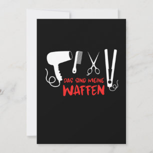 Hairdresser Hair Stylust Hair Dryer Hair Salon Gif Invitation