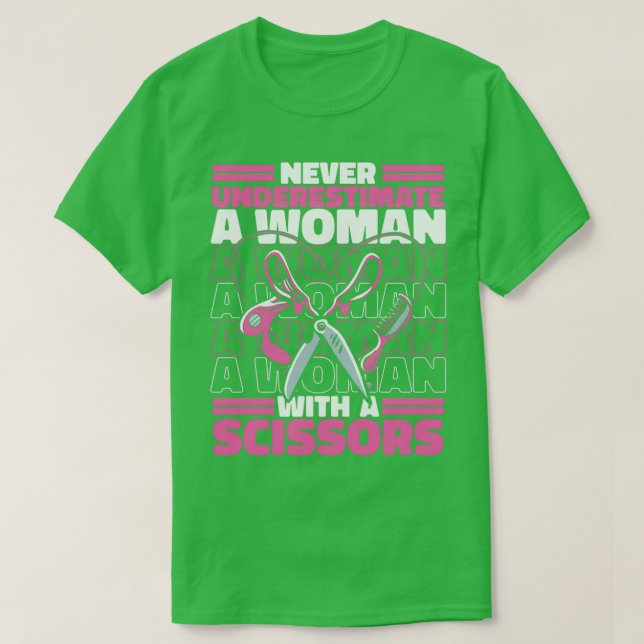 Hairdresser Hairstylist Barber 2 T-Shirt (Design Front)
