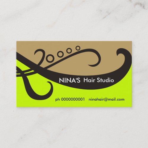 Hairdresser/Hairstylist business cards