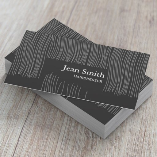 Customizable Cute Haircut Hairdresser/Hairstylist Business Card