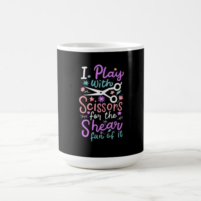 Hairdresser Hairstylist Gift Coffee Mug (Center)