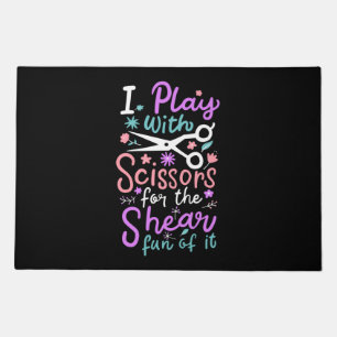 Hairdresser Hairstylist Gift Doormat