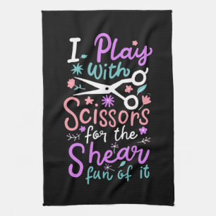 Hairdresser Hairstylist Gift Kitchen Towel