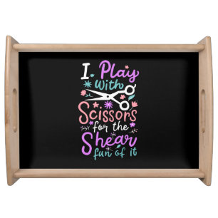 Hairdresser Hairstylist Gift Serving Tray