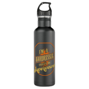 Hairdresser Hairstylist Gift Stainless Steel Water Bottle