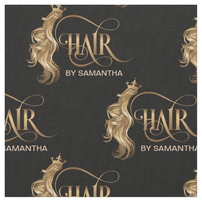 hairdresser hairstylist hair wig scissors fabric (Close Up)