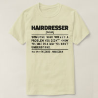 Hairdresser Noun Barbershop Appreciation Funny