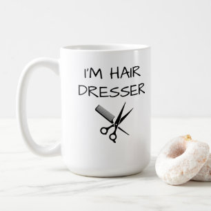 Hairdresser shirt, Hairstylist shirt, Beautician  Coffee Mug