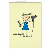 Hairdresser Stick Figure (Front)