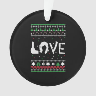 Hairdresser - Ugly Christmas sweater Ornament