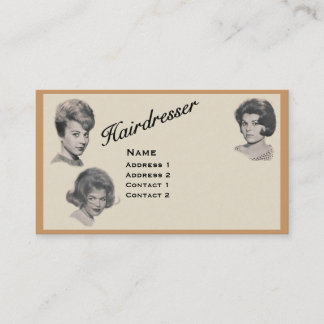 HAIRDRESSER - VERY PROFESSIONAL PROFILE CARD 1