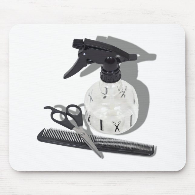 HairdresserItems060910Shadows Mouse Pad (Front)