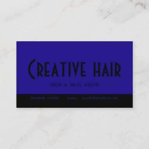 Customizable Hairdresser's Appointment Card Business Card