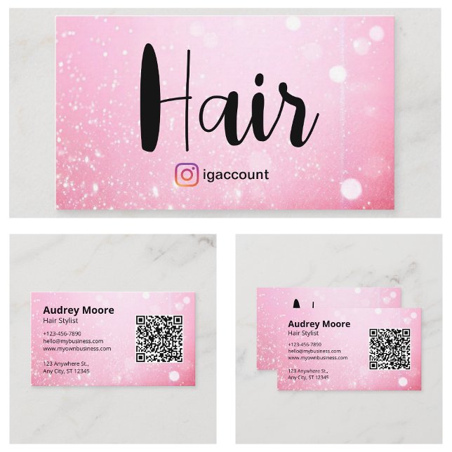 Hairdressers Business Card (Hairdressers Business Card
)