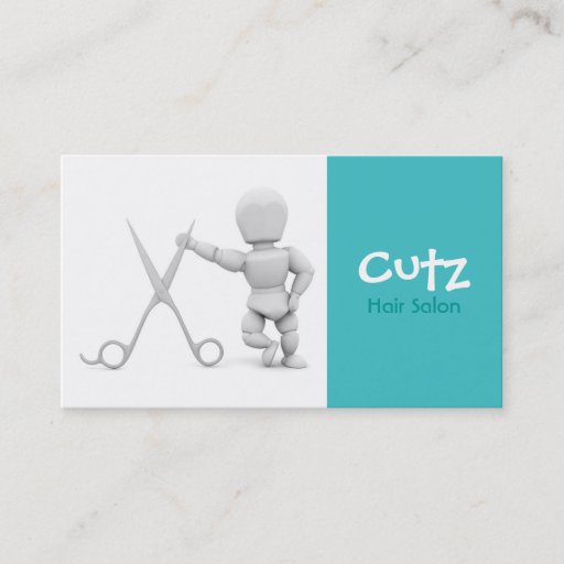 Customizable Hairdressers Business Card