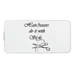 Hairdressers Do It With Style Beer Pong Table