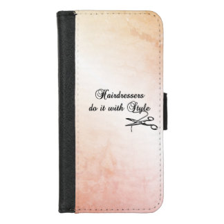Hairdressers Do It With Style iPhone 8/7 Wallet Case
