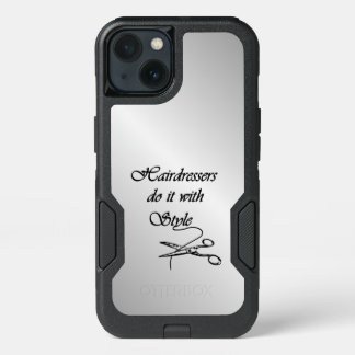 Hairdressers Do It With Style iPhone 13 Case