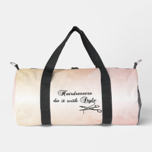 Hairdressers Do It With Style Personal Duffle Bag