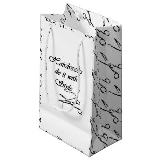 Hairdressers Do It With Style Small Gift Bag