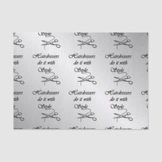 Hairdressers Do It With Style Tissue Paper