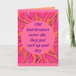 Funny Hairdresser Cards Zazzle