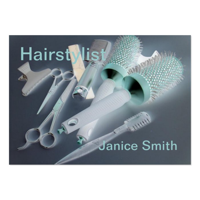 Hairdressing business business card templates