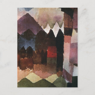 Hairdryer in Marc’s Garden by Paul Klee (1915) Postcard
