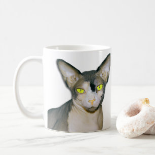 Hairless Cat named Sphynx Cat Ninja Coffee Mug