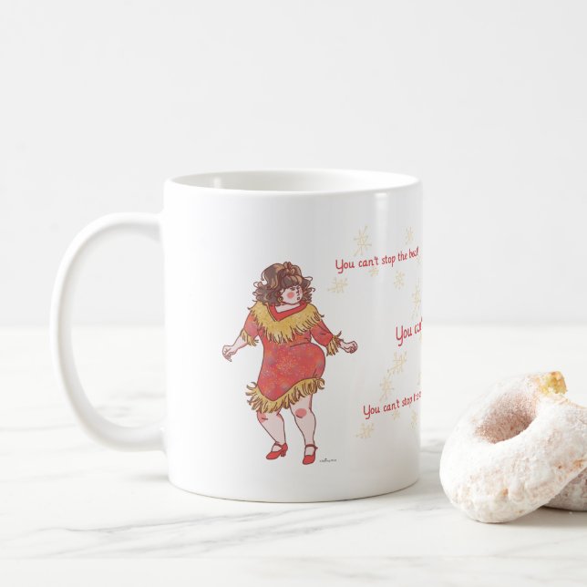 Hairspray Movie Art Mug  (With Donut)