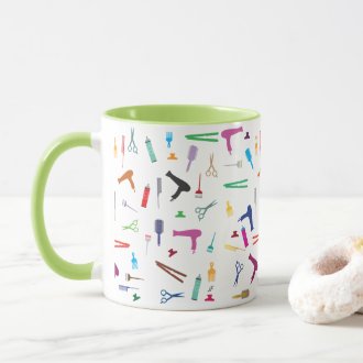 Hairstyles tools 2 mug