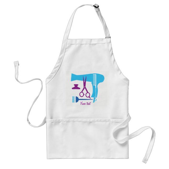 Hairstyles tools adult apron (Front)