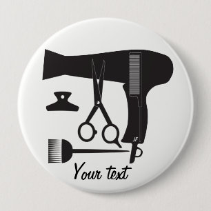 Hairstyles tools button