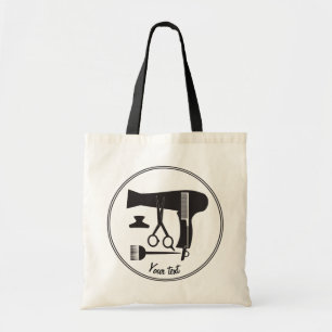 Hairstyles tools tote bag