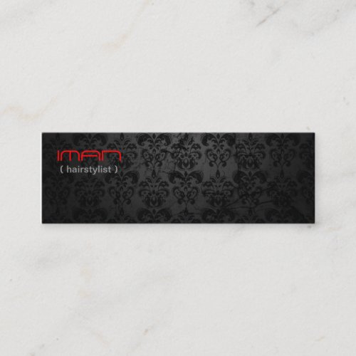 hairstylist and salon business card template