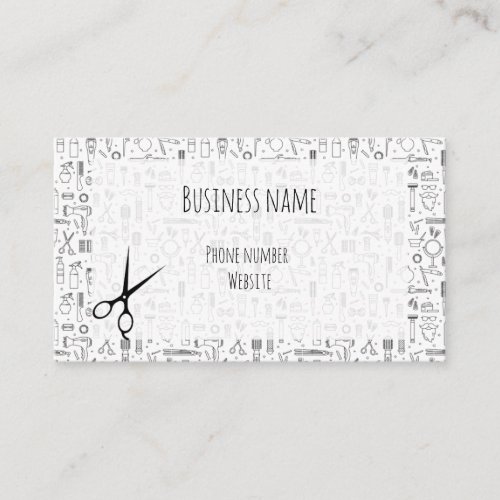 Hairstylistbarber Business Card
