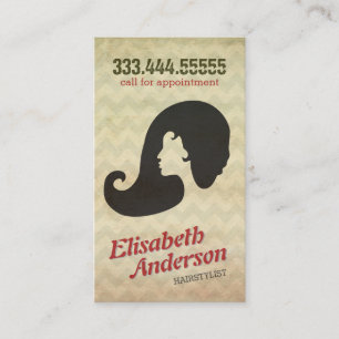 Hairstylist Beauty Salon Appointment Reminder Card