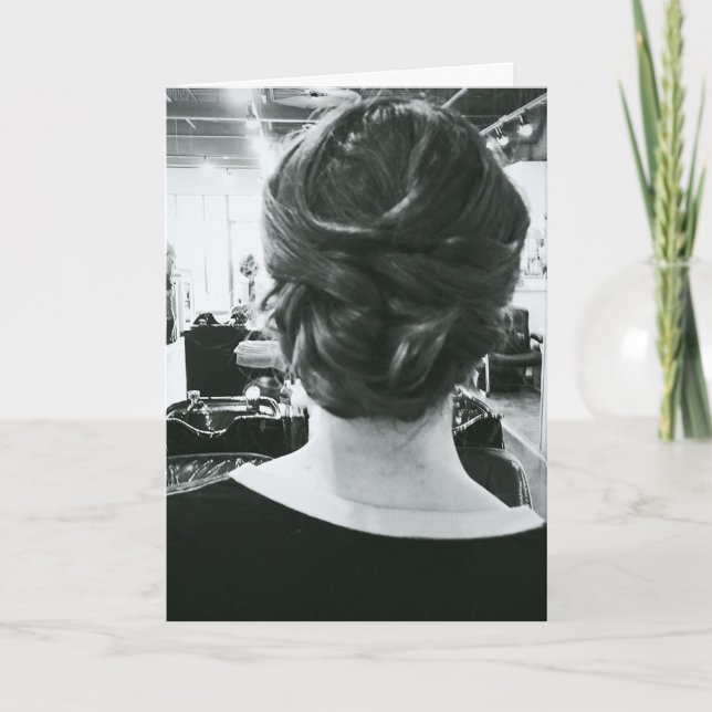 Hairstylist Birthday Card (Front)