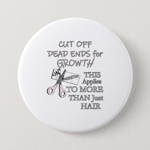 Hairstylist Gifts Hairdresser Funny Barber Quote Button