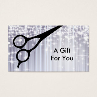 hairstylist hair stylist gift card certificate