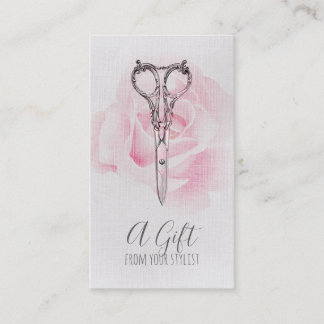 hairstylist hair stylist gift certificate xmas
