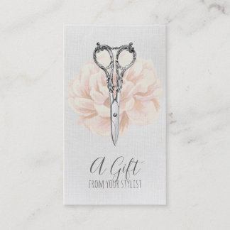 hairstylist hair stylist gift certificate xmas