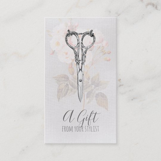 Hairstylist Hair Stylist Gift Certificate Xmas Zazzle Com