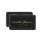 Hairstylist Monogram Elegant Black Modern