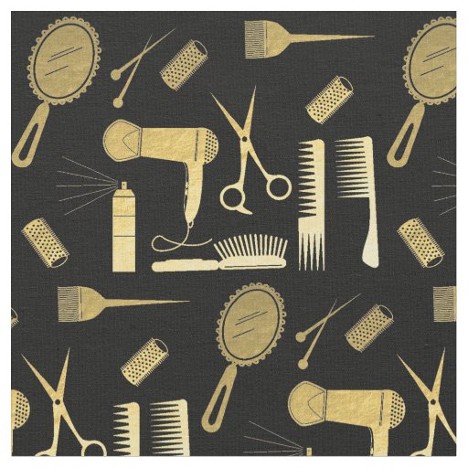 hairstylist pattern fabric