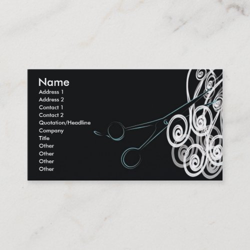 HairStylist/Salon Business Cards
