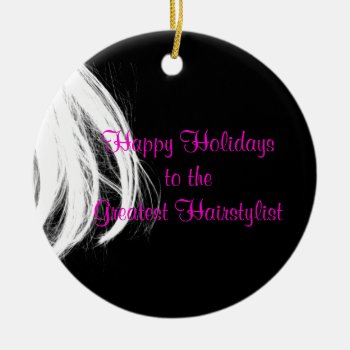 Hairstylist Salon Ornament by DesignsbyLisa at Zazzle