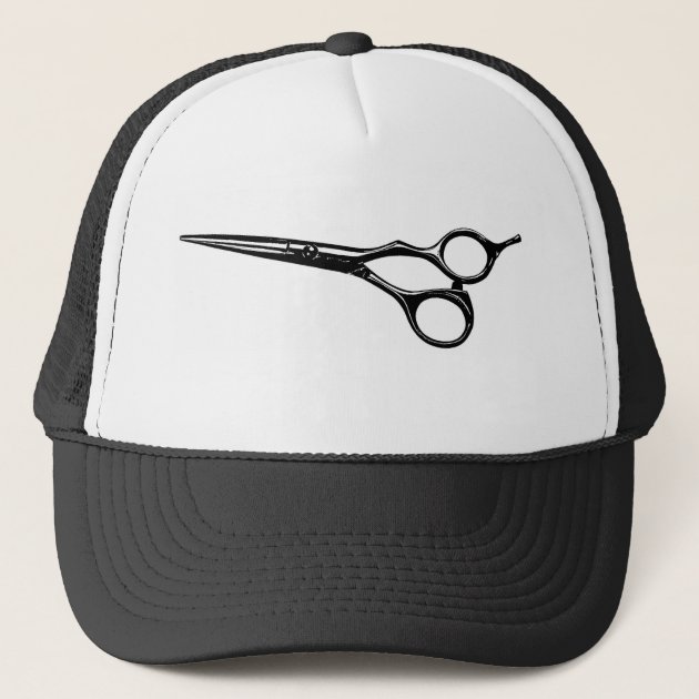 Hairstylist Scissors Trucker Hat 
